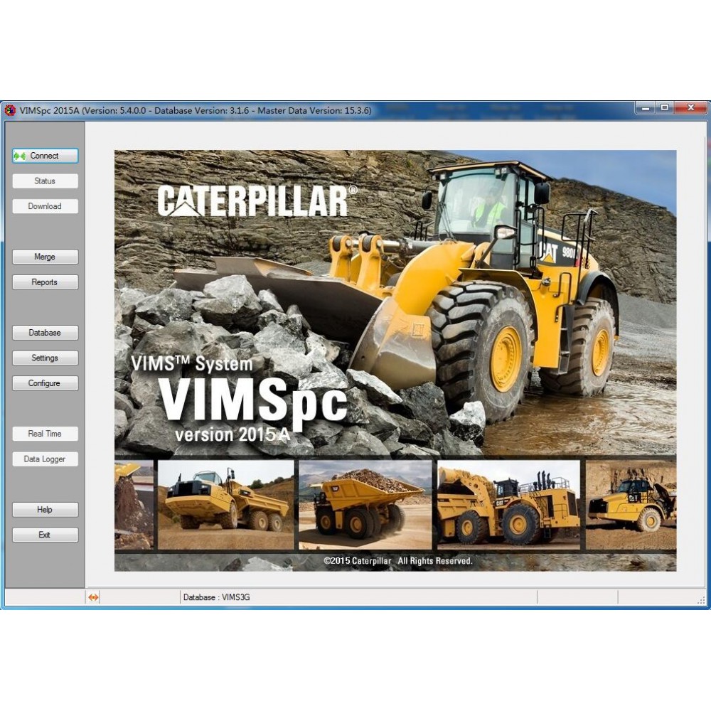 Caterpillar VIMSpc 2015A Diagnostic Software