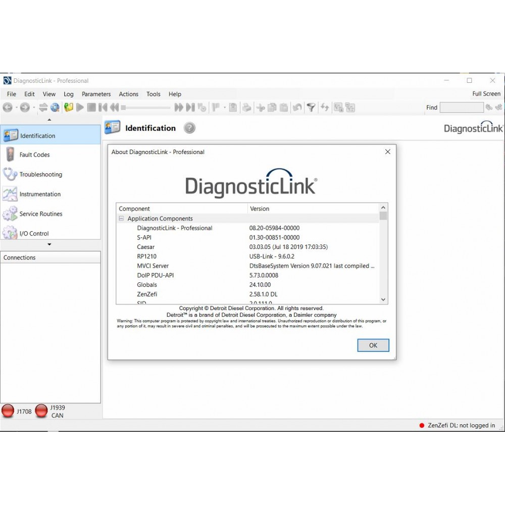 Detroit Diesel Diagnostic Link DDDL 8.20SP0 Diagnostic Software