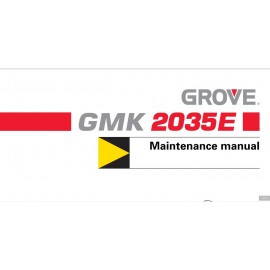 Grove Crane Heavy Duty Machine Service Manual Full Set
