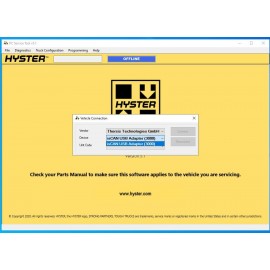 Hyster PC Service Tool V5.1 Diagnostic Software 2023