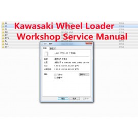 Kawasaki Wheel Loader Workshop Service Manual Download 2020