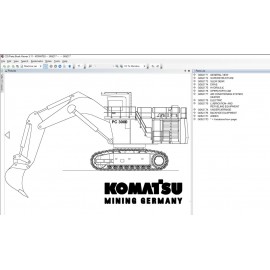 Komatsu Linkone CSS Net Full Set Parts Catalogue 2022.05